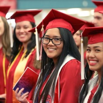 Females at Graduation