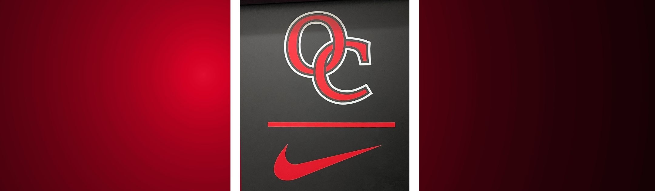 Locker Room door with Nike swoosh