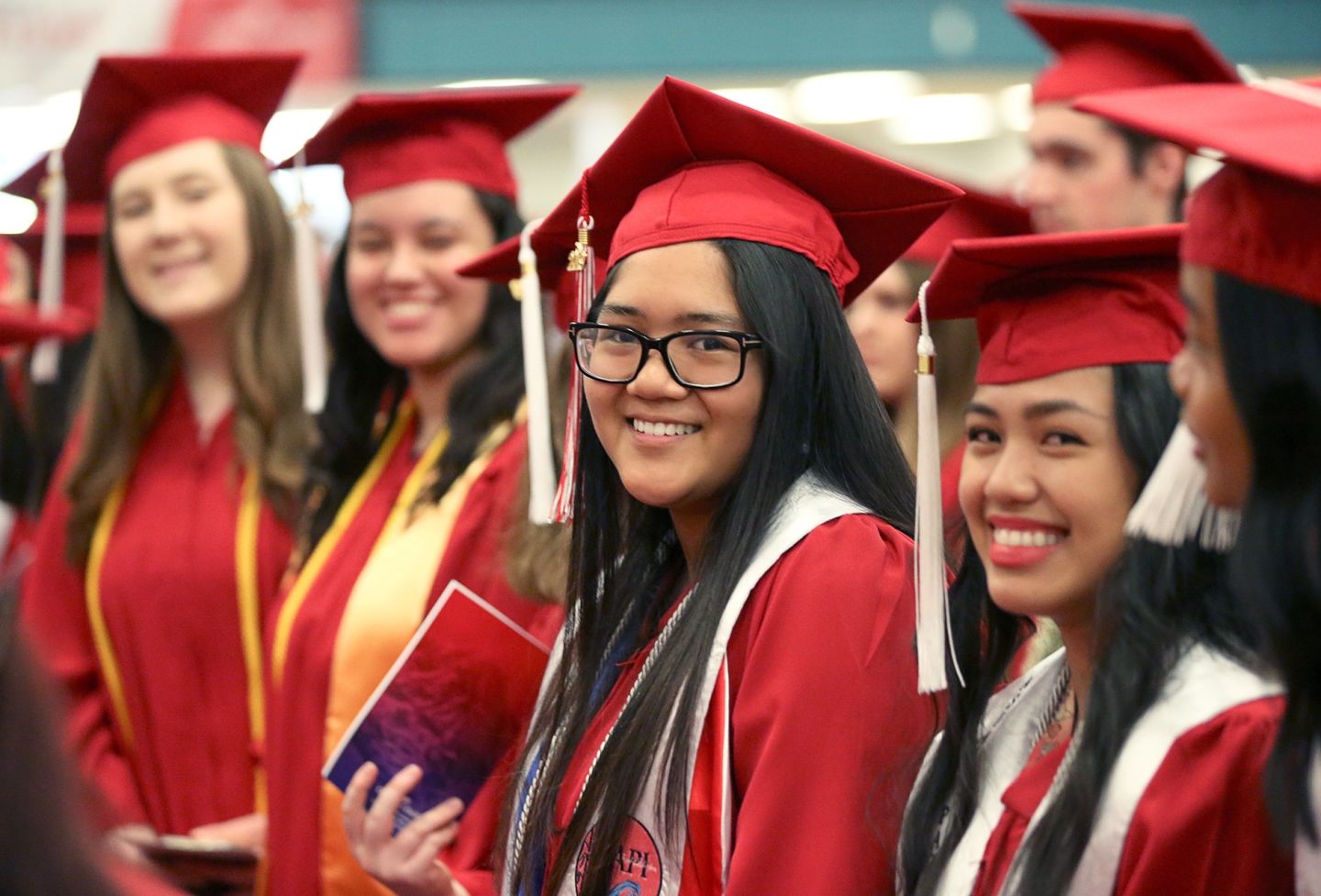 Females at Graduation