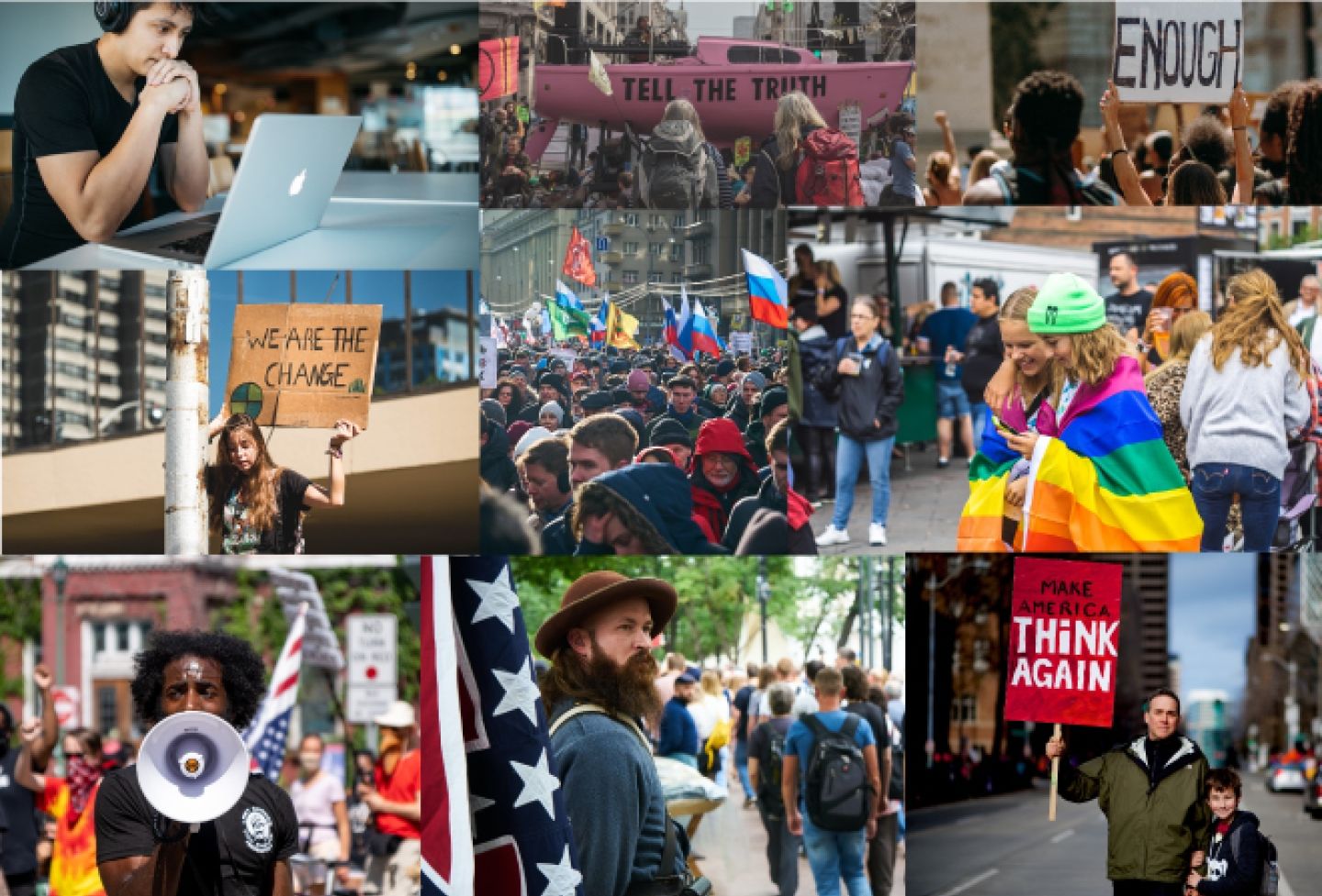 Civic Engagement collage